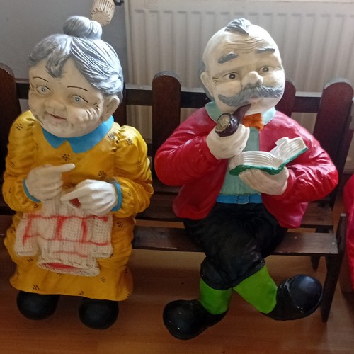 Dekofigur paar mann frau - dekofigur, &