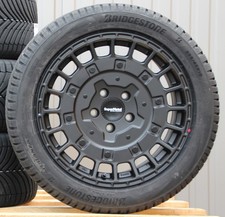 VW Bus T5 T6 T6.1 Satz Winterräder Alufelgen Supermetal Rig Hankook Winterreifen