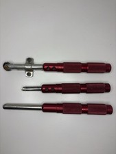 Robert Sorby Drechselwerkzeug Set 3-teilig rot eloxiert 