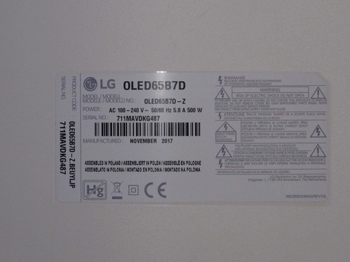 Reparatur oled65b7d - reparatur,