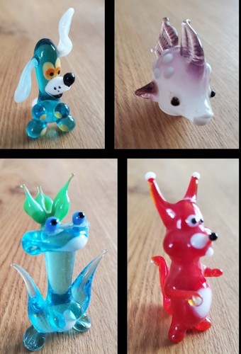 Glasfiguren tiere selten - glasfiguren,