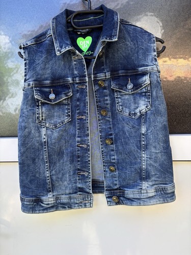 Street one jeansweste blau - one,