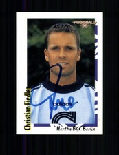 Christian Fiedler Hertha BSC Berlin Panini Sammelbild 1998 Original + A 208635