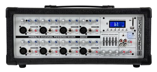 Kanal power mischer - dj, pa
