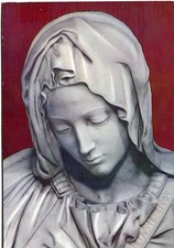 Alte Kunstpostkarte - Michelangelos Pieta in Rom