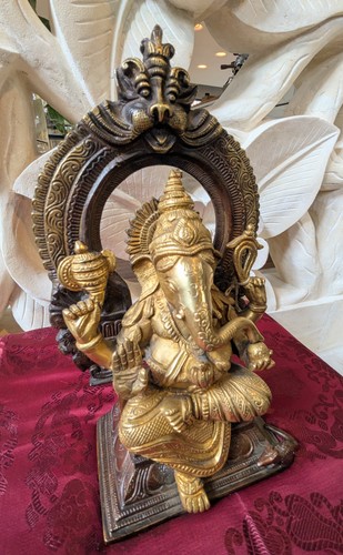 Alte ganesha statue schrein - alte,