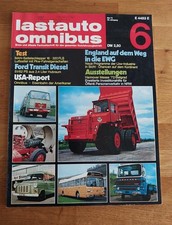 Lastauto-Omnibus 06/1972 MAN Sattelschlepper 16 320 FLS - Ford Transit Diesel