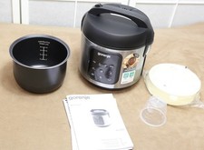 Gorenje Multikocher MC2SBK Kompakt Reiskochen Dünsten Braten Dämpfen, mit Beule