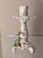 Potschappel Kerzenständer Sächsische Porzellanmanufaktur Dresden Carl Thieme.