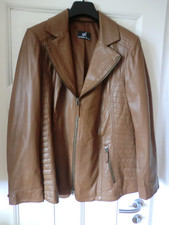 Damen LEDERJACKE - Emilia Lay-weiches Lammnappaleder -BRAUN- Gr. 46  NEU