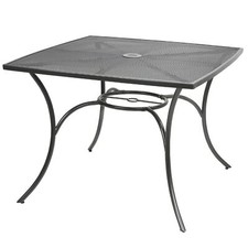 Metall gartentisch 100cm - metall-gartentisch,