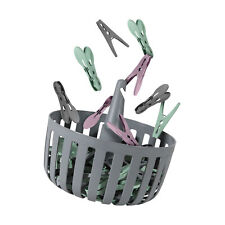 Wäscheklammern mit Korb zum