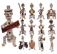 -10% Ausverkauf! Gartenfiguren aus Holz! Familiengartens Deko