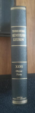 Thieme Becker / Künstler Lexikon / BAND XXVI /Oliver - Pieris  / E. A. Seemann