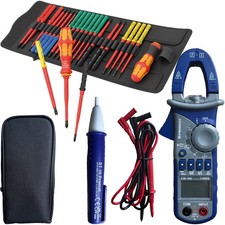 Wera 26-tlg. VDE Set + PROMAT Multimeter & Kabeltester - Elektro Komplettset