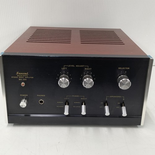 Sansui 100 integrated - sansui, ba-100