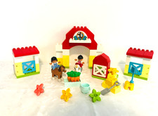 LEGO Duplo® Pferdestall und Ponypflege Bauernhof (10951) Stall Männchen Ponys