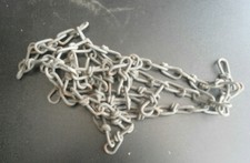 Alte Kette, Metall, Haushalt, Landwirtschaft 225 cm