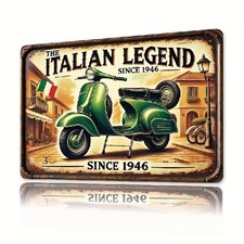 Blechschild The Italian Legend