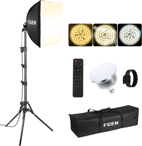 Softbox set 40x40cm - softbox, 85w
