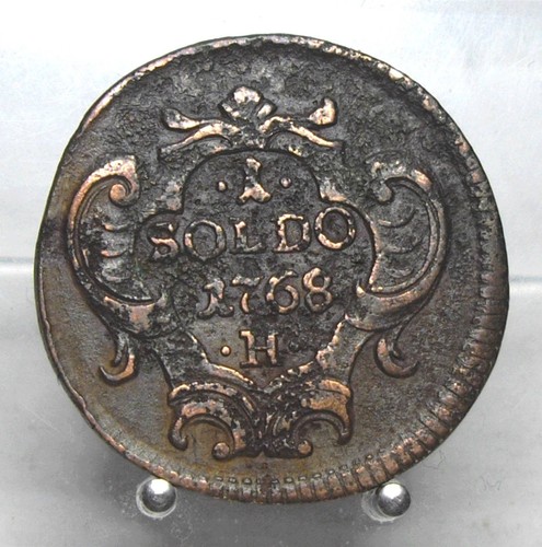 Selten soldo 1768 - h,, maria