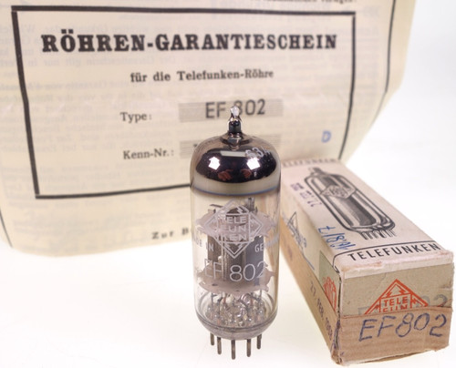 Ef802 telefunken pentode - ef802,