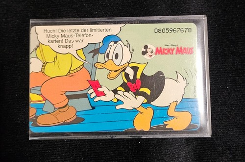 Telefonkarte micky maus - ,