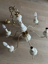 Kronleuchter Vintage Porzellan