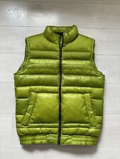 Hugo Boss Orange Daunenweste Grün Gr. 48 Steppweste Gilet Daunen/Federn Weste