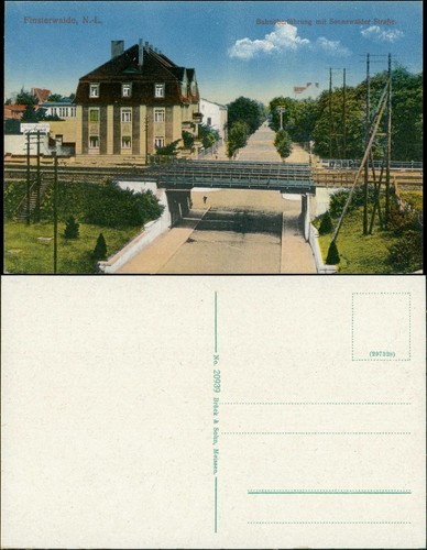 Ansichtskarte finsterwalde - ansichtskarte,
