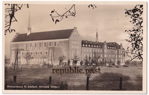 Postkarte missionshaus st - ak,