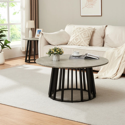 Couchtisch buzzard ø90x45 - Ø90x45, cm