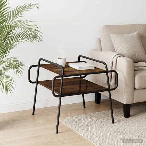 Vidaxl couchtisch geräucherte - couchtisch,