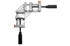 PAULIMOT Aluminium-Winkelschraubstock 90° mit 70 mm Backenbreite