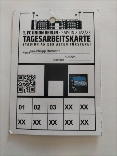 Sammler ticket 1 fc - ticket, 1.fc