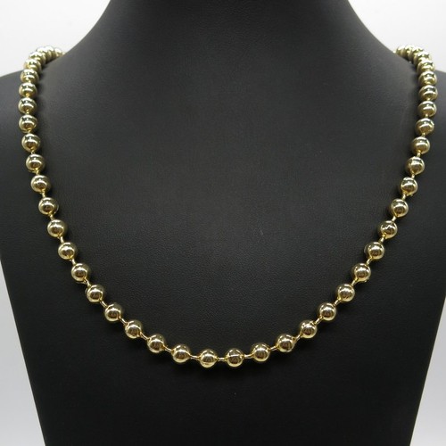 585 gold kugelkette l - gold,