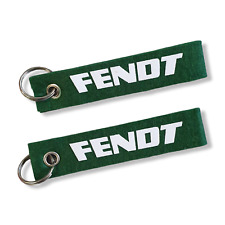 Schlüsselanhänger FILZ FENDT dunkelgrün Schlepper Traktor Schlüsselband Oldtimer