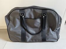 TCM Weekender - mit Rollen zum Ziehen - Grau - 55 x 41 x 21 cm **praktisch**