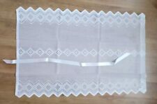 Scheibengardine weiß