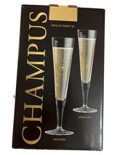 Ritzenhoff Champus Sektgläser Set 2 Stück Elegant Transparent Glas