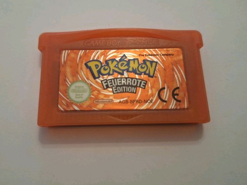 Gameboy pokemon feuerrote - pokemon,