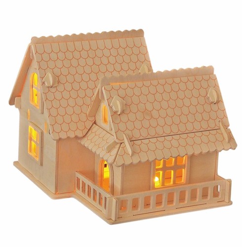 Villa typ 3d holzbausatz - villa, 4