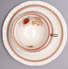 Porzellan Sammelservice 3 teilig || wohl BAVARIA Stempel "Krone" "W"  Ziffern