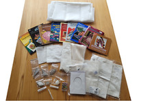 Seidenmalerei Konvolut Tücher Broschen  Krawatte  Bücher Hefte