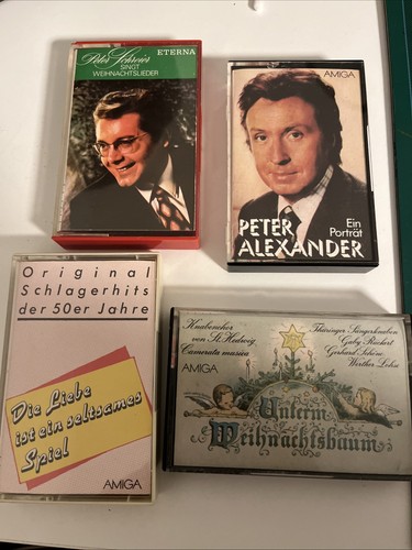 Ddr musikkassette schlager - 4x,
