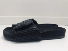 Neu! ZADIG&VOLTAIRE Rone Sandals Pantoletten,Gr.37,schwarz,Leder,Leather,Schuhe