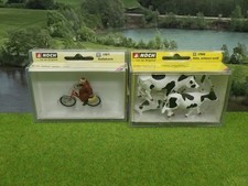 Noch 17900 17871 Spur 0 Kühe Schwarz-Weiß + Radfahrerin (UW) C1706