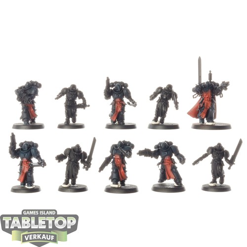 Black templars 10x primaris - black,