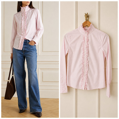 Dubarry hemdbluse kamille rosa - dubarry,