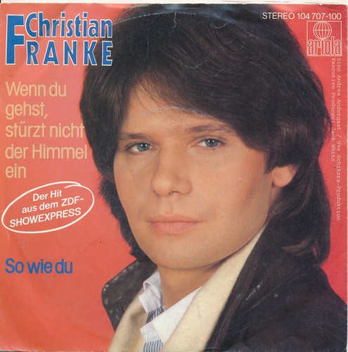 Wenn gehst christian - du, ...